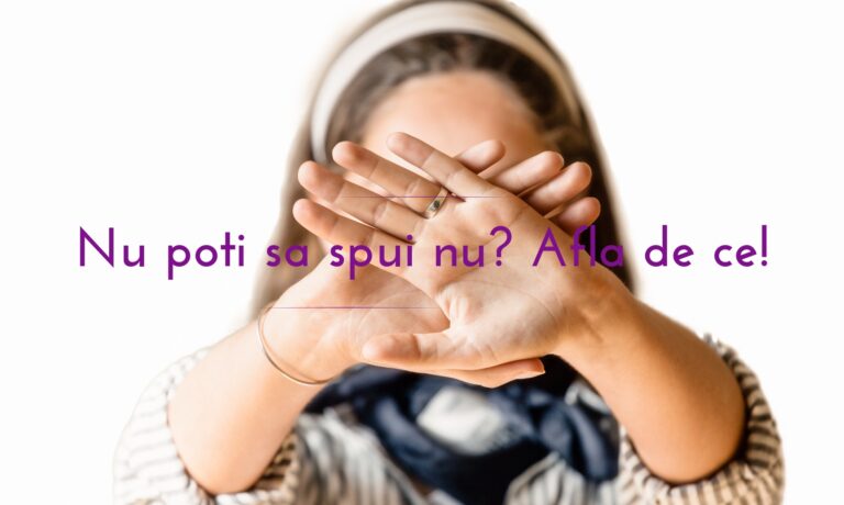 Nu poti sa spui nu? Afla de ce!