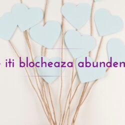 Ce iti blocheaza abundenta!