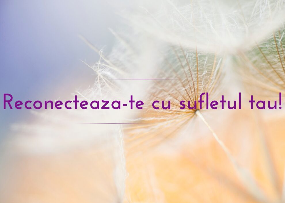 Reconectaza-te cu sufletul tau!
